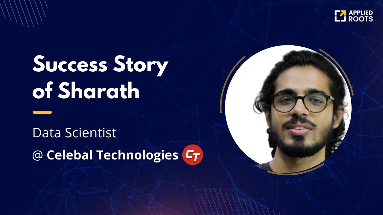 Sharath Data Scientist @ Celebal Technologies | Data Scientist Interview | Applied Ai Course Reviews