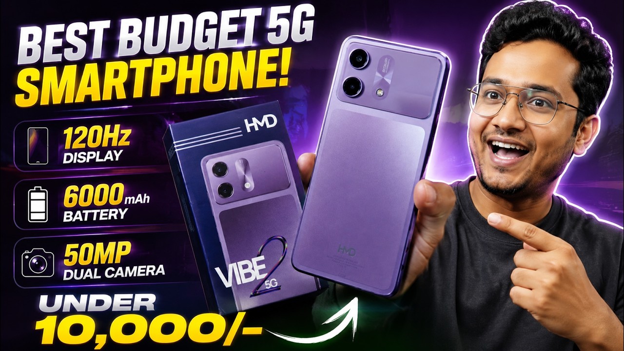 Best 5G Smartphone Under 10K | HMD Vibe 2 5G Unboxing & First Impression #datadock #hmdvibe25G