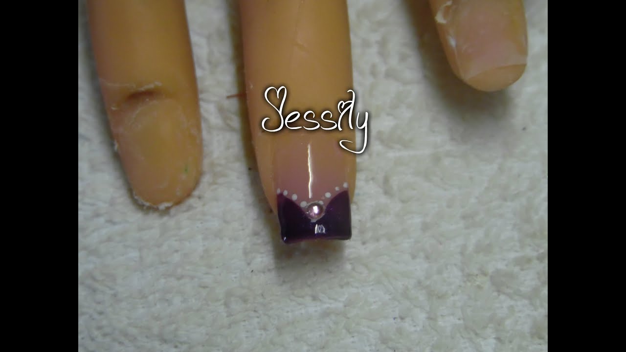 ongle en gel forme CARRE 