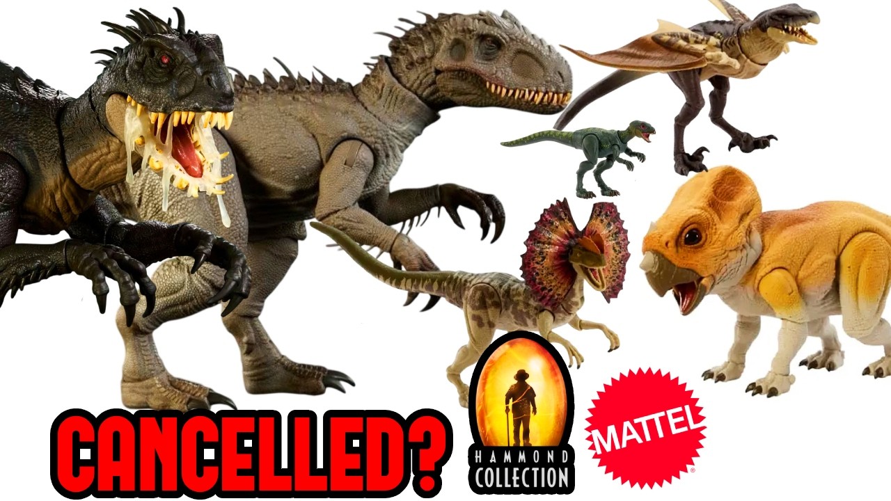 Подождите, компания Mattel ОТМЕНИЛА выпуск фигурок из серии «Новый Юрский мир» от Hammond Collect...