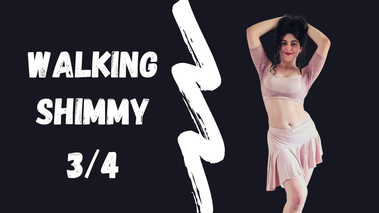 Belly Dance For Beginners | How To Do The Three Quarter Shimmy Up #25