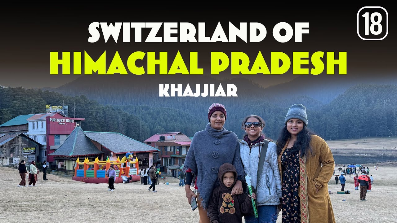 Khajjiar - Switzerland of Himachal Pradesh | EP - 18 |Rajasthan HimachalTrip ( Caravan Road Trip ) |