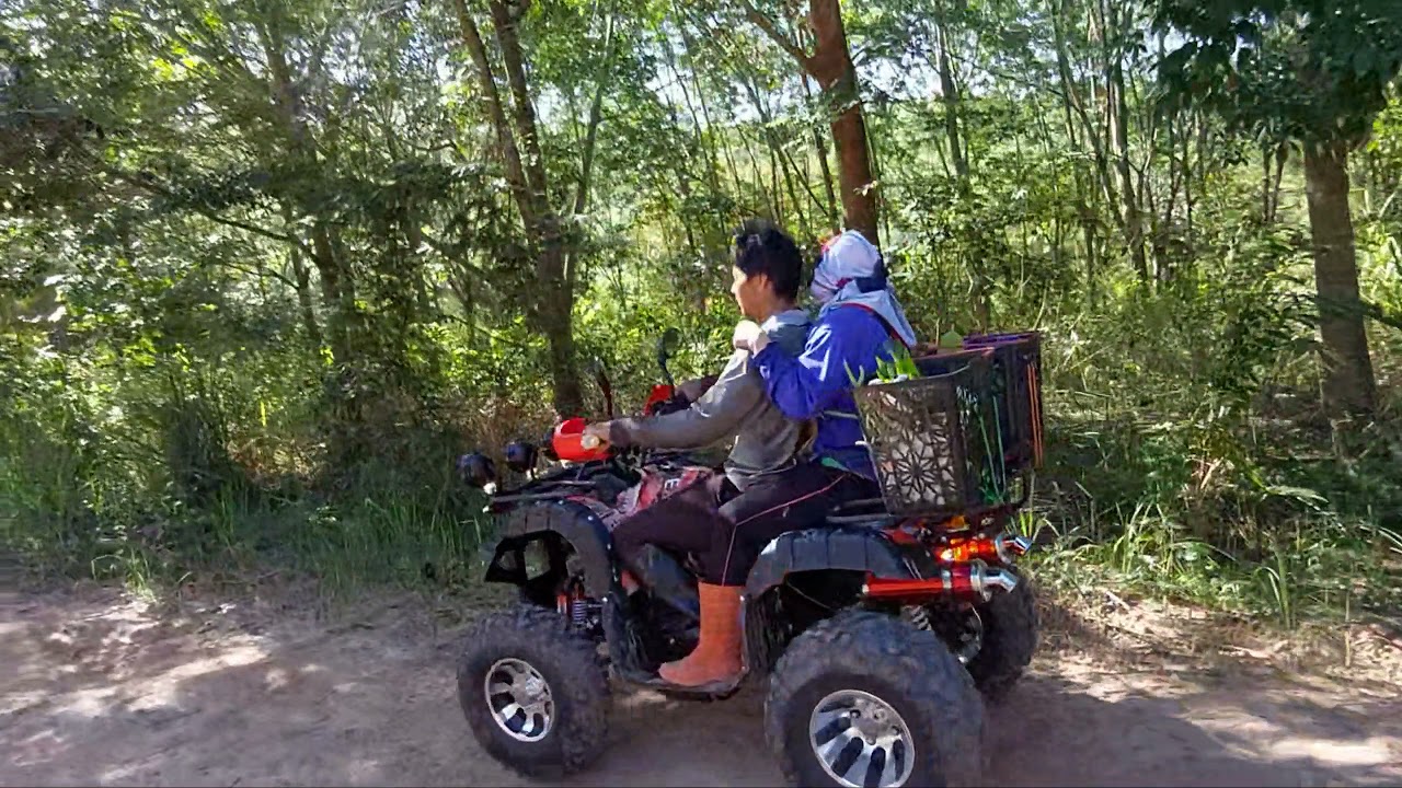 ทดสอบ ATV 125 บิ๊กบอดี้เข้าสวน ลุยทางเข้าไร่