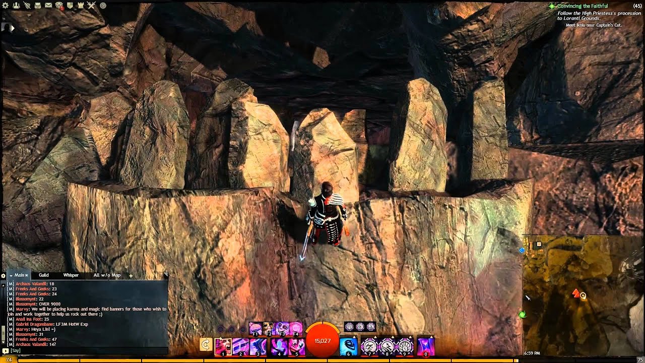 Guild Wars 2 [1080p] - Lion's Arch Vista & Jumping Puzzle.