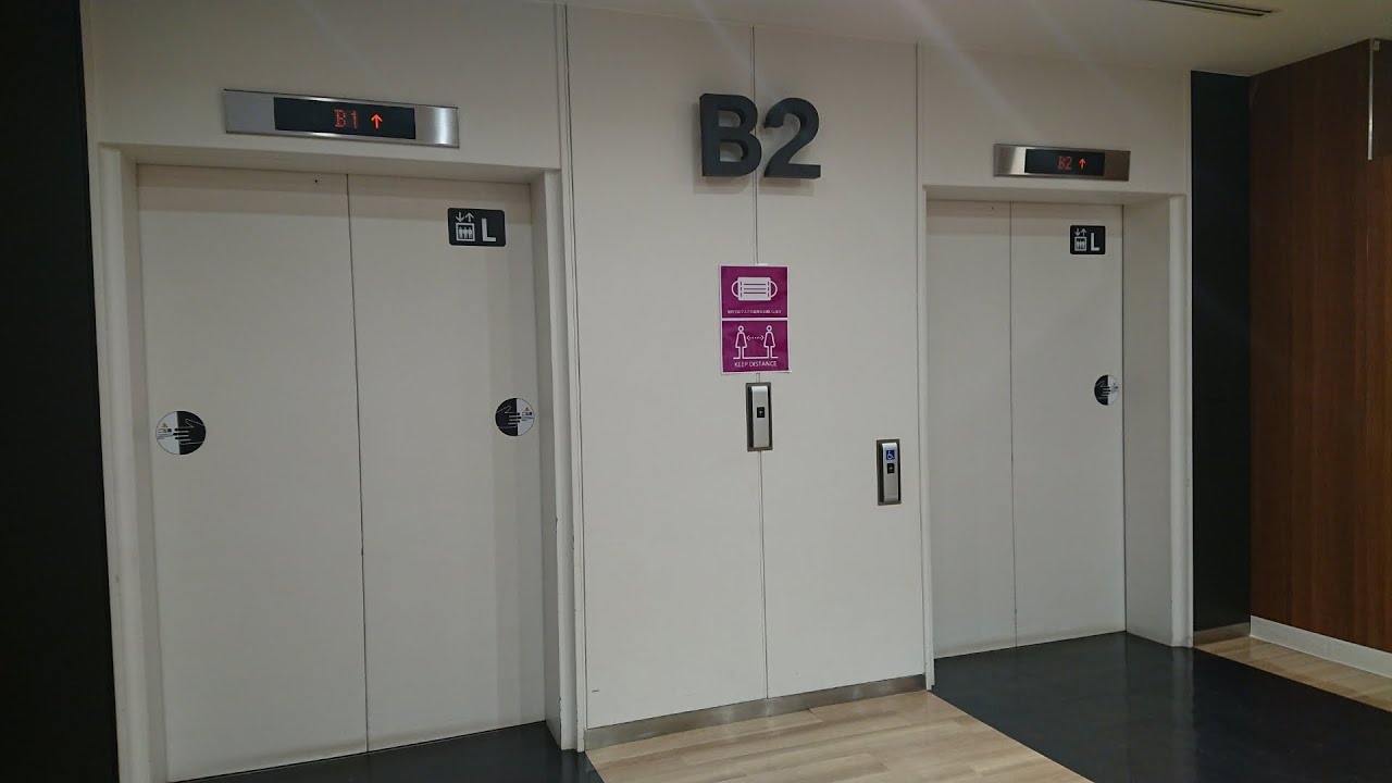カテプリ新さっぽろのエレベーター　（リテイク）