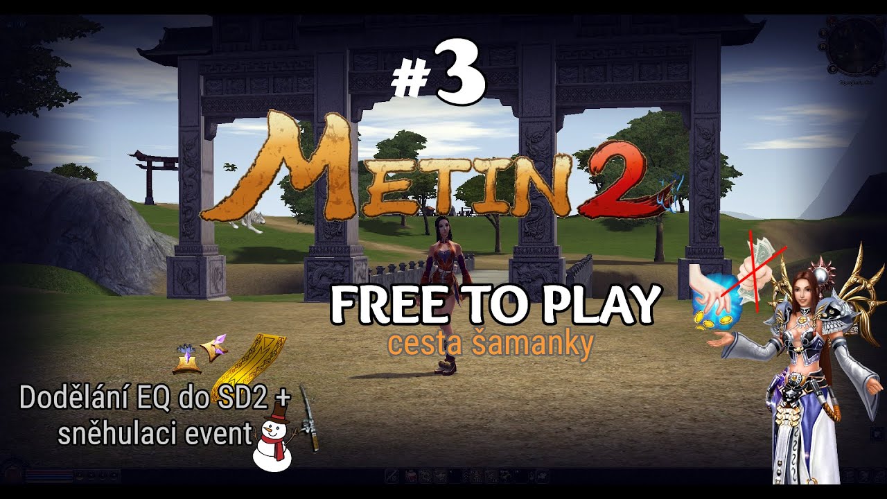 METIN2 TIGERGHOST - FREE TO PLAY SÉRIE ŠAMANKY / Byl jsem okraden?! #3
