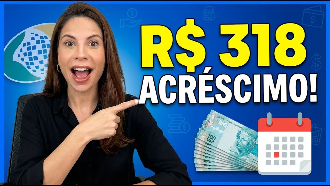 SUA FOLHA VIROU  APOSENTADOS do INSS passam a receber R$ 318 a mais no benefício  entenda