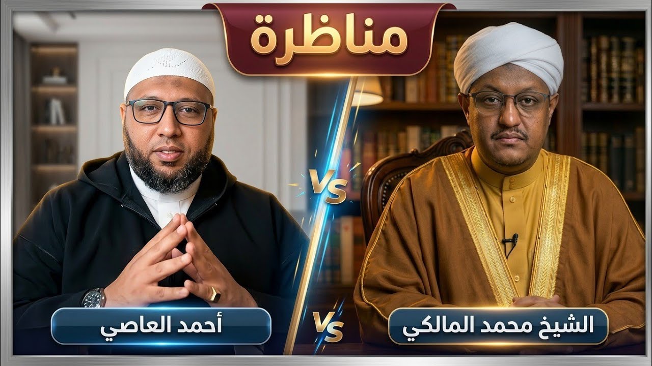 مناظرة جديدة بين الشيخ محمد المالكي و أحمد العاصي حول استغاثة العبادة