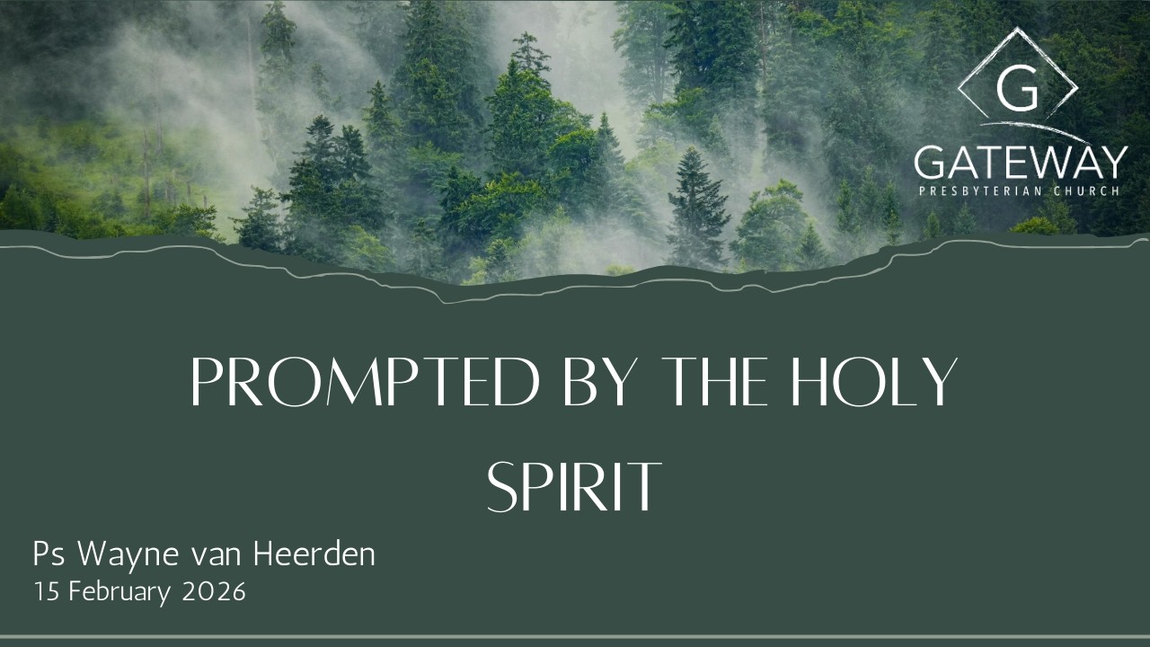 Morning Service | Prompted by the Holy Spirit! | Ps Wayne Van Heerden