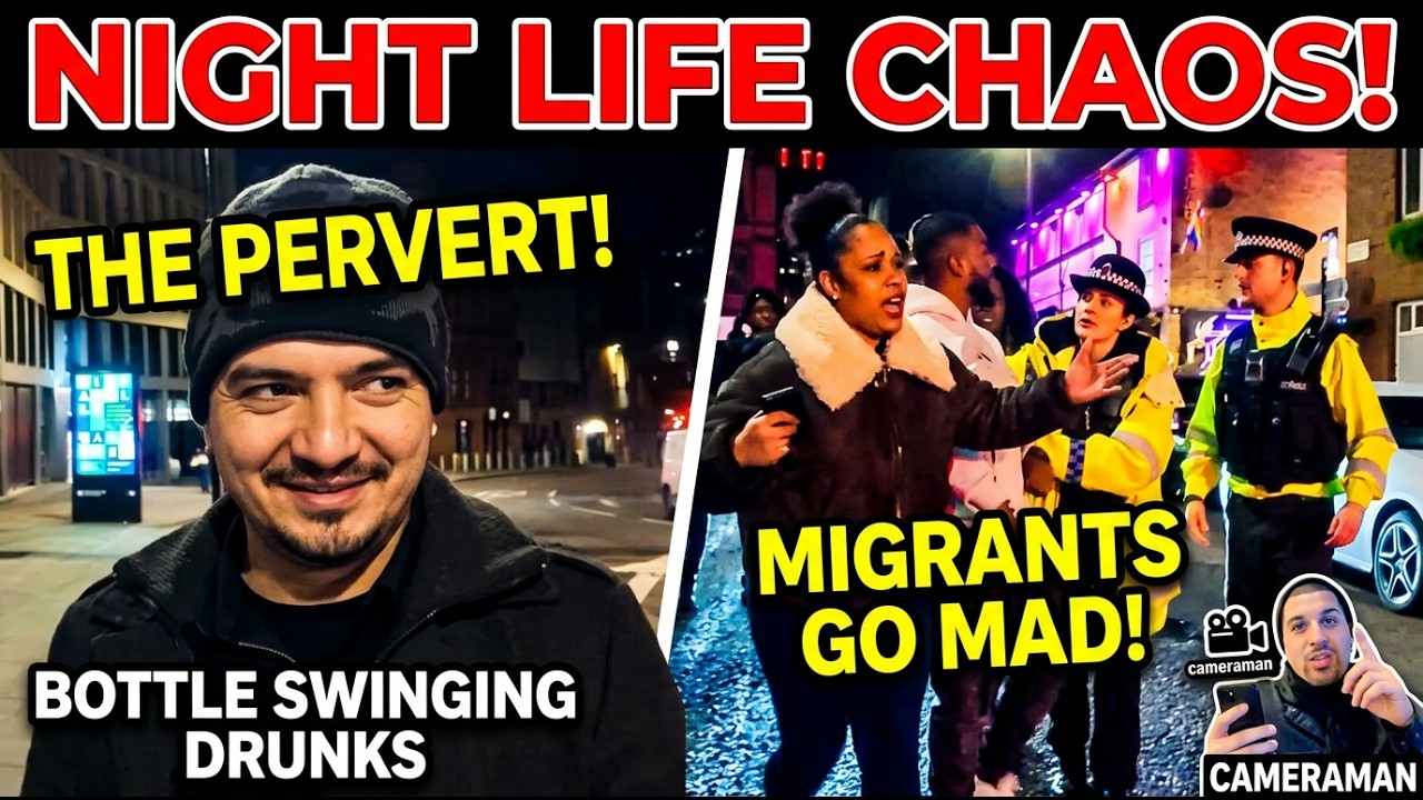 Bottle-Swinging Drunks Take Over Friday the 13th – You Have to See This!