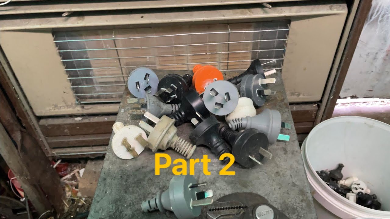Scrapping power cord plugs (part 2)
