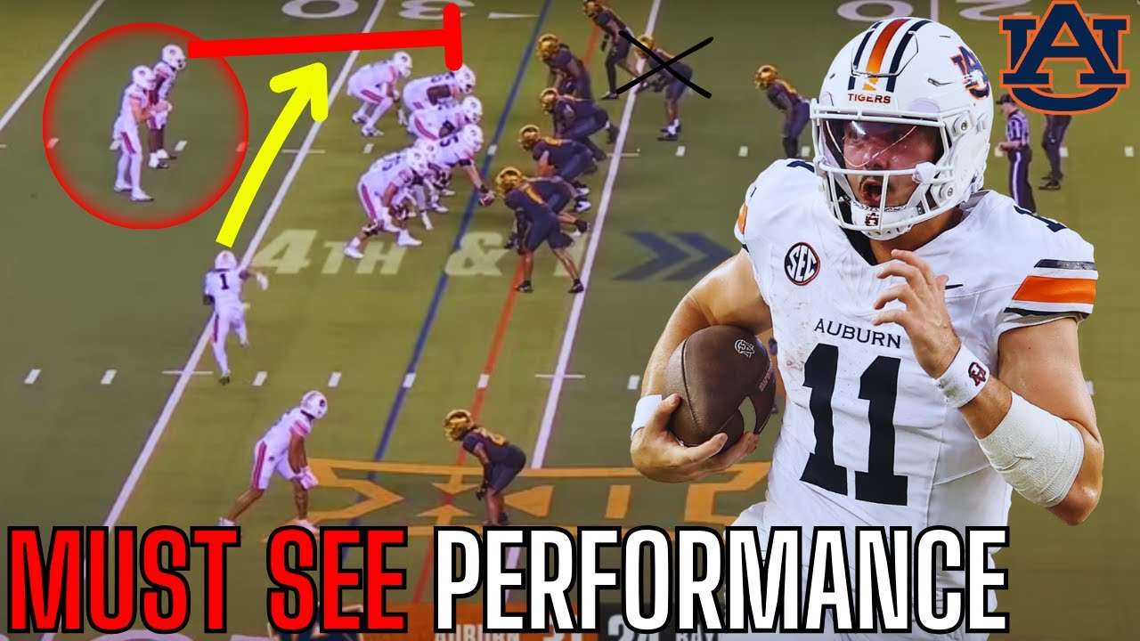 NOBODY Wants To ADMIT This About Jackson Arnold & The Auburn Tigers DEBUT… | Film Analysis |