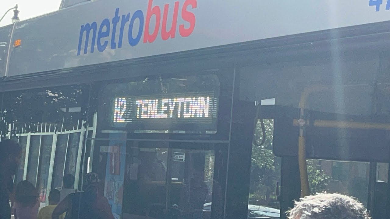 No H4 - H4 Took Off! Wmata MetroBus 4000 Series ride, #4744, Route: H2 like H4, Columbia HGT to TLTN