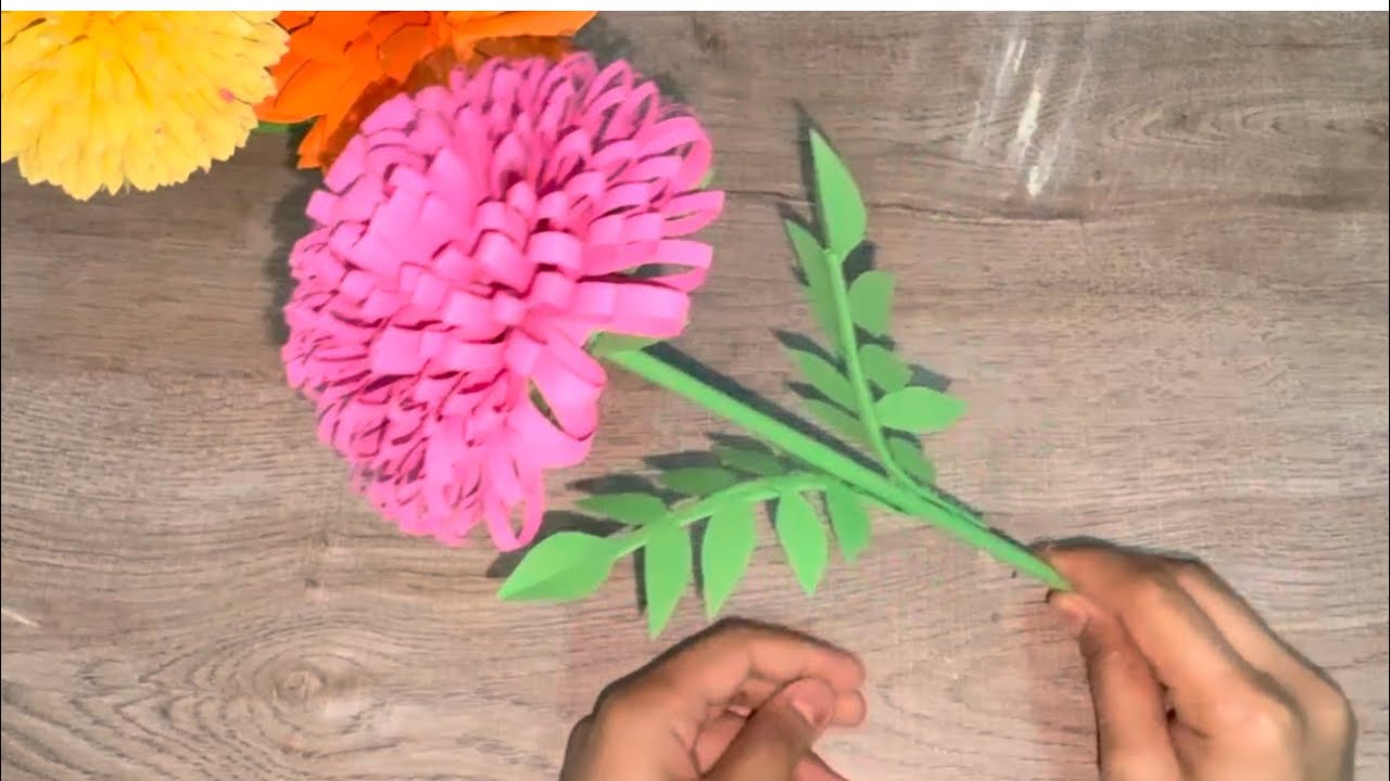 How to Make a Super easy Paper Flower 🌼 | Easy Paper Flower Step by Step Tutorial 