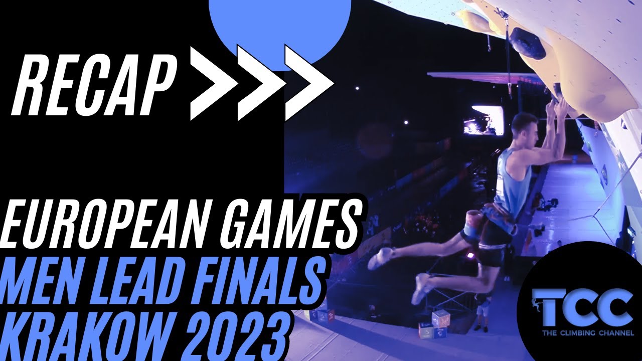 Recap Men Lead Finals | Krakow | European Games 2023