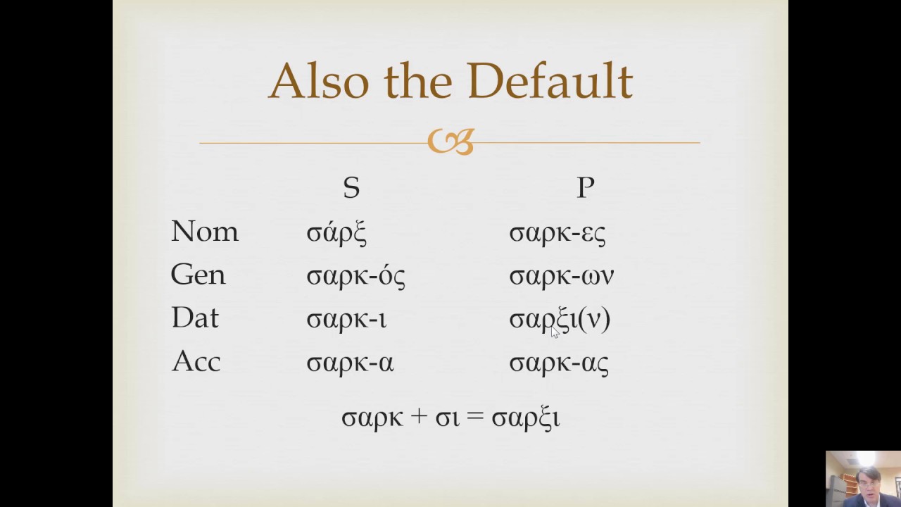 Third Declension (New Testament Greek)