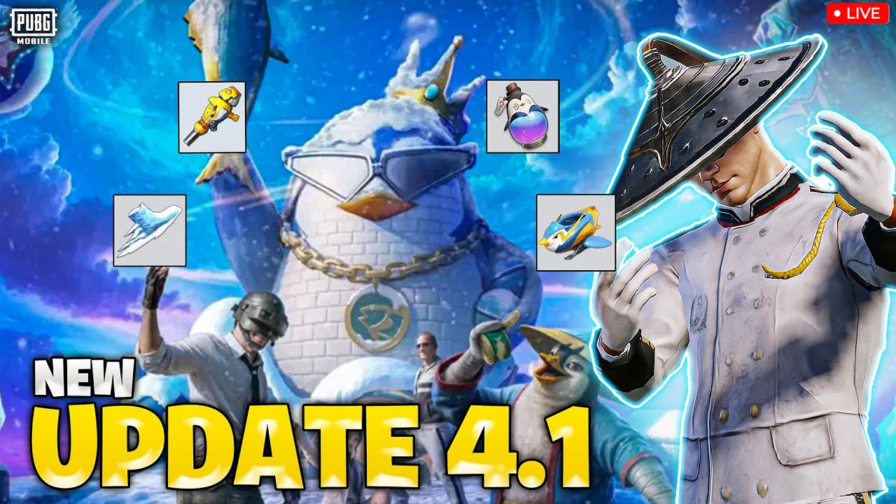 LIVE🔴 Let's Explore New Update Pubg Mobile 4.1 | Vanilla plays