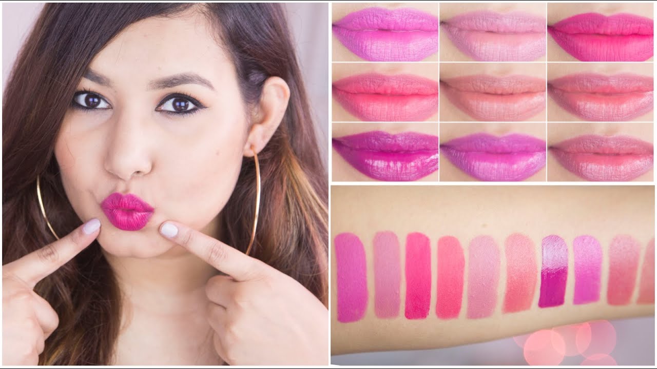 Pink Lipsticks For Indian Skin Tone | Sonal Sagaraya
