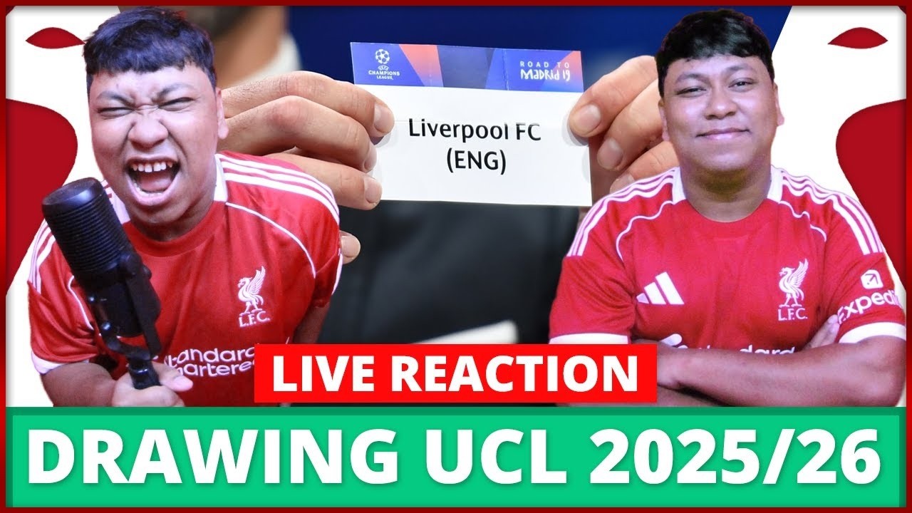LIVE REACTION: DRAWING 16 BESAR, PEREMPAT FINAL, SEMI FINAL UCL 2025/26 | UCL ROUND OF 16 DRAW
