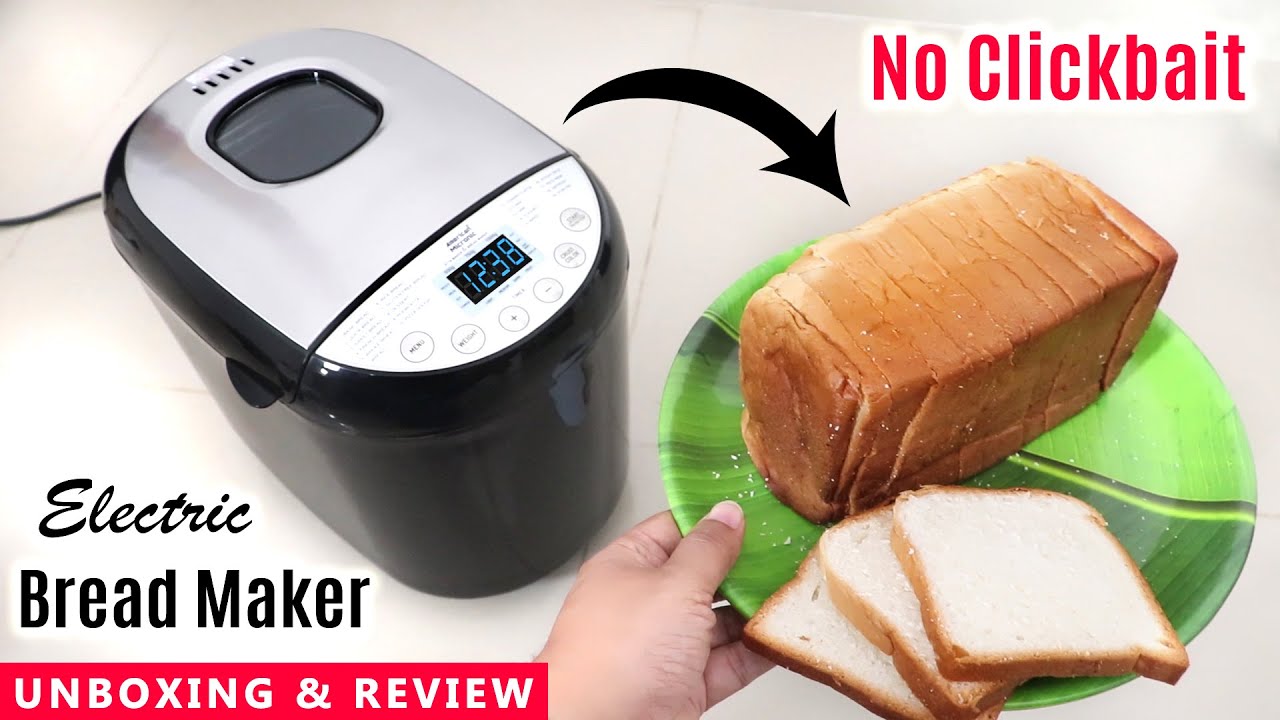 Automatic Bread Maker for Home in India 2025 🔥 Best Atta & Bread Maker Unboxing Demo & Review Hindi