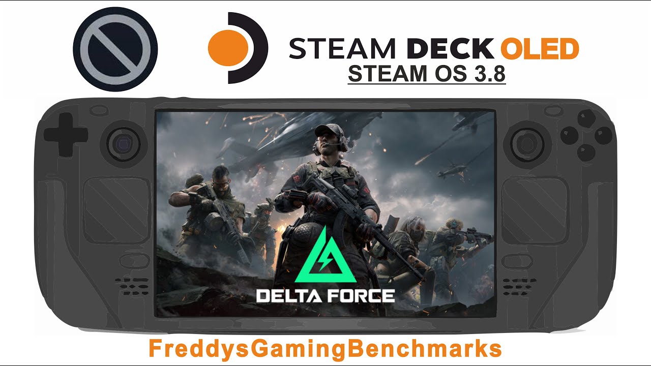 Delta Force on Steam Deck OLED with Steam OS 3.8