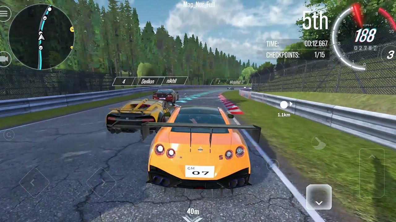 Nissan GTR R-35 - Nur Circuit Race Gameplay | Drive Zone Online | Android, IOS