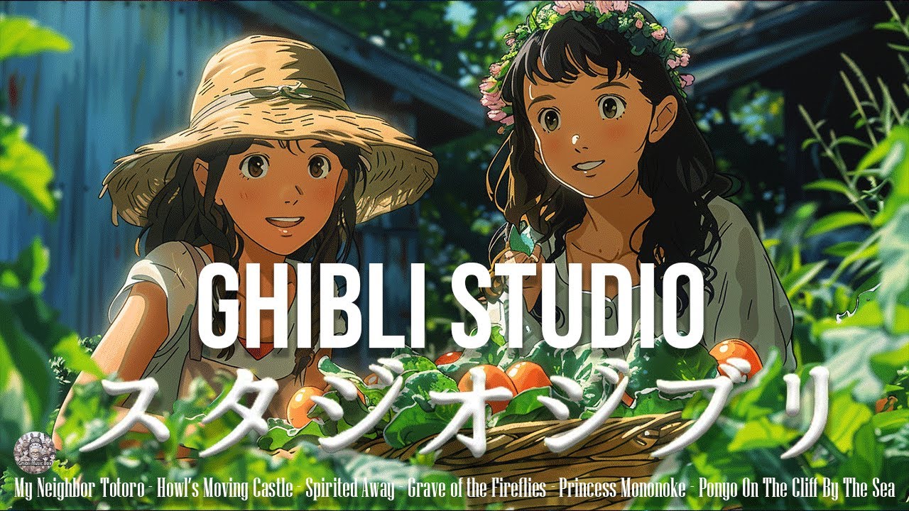 Коллекция Piano Ghibli 💥 Фильмы Ghibli 💥 Расслабляющая музыка 🚗 Лучшая расслабляющая коллекция ст