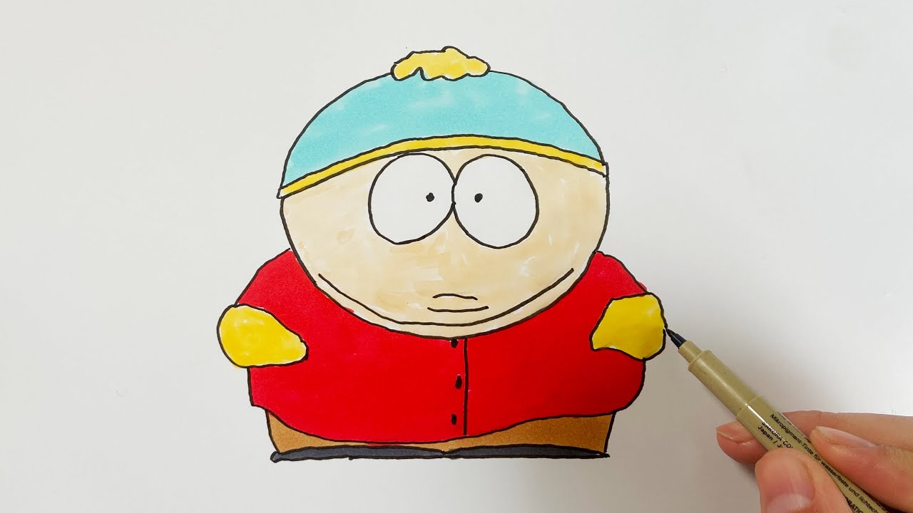 How to Draw Cartman From South Park