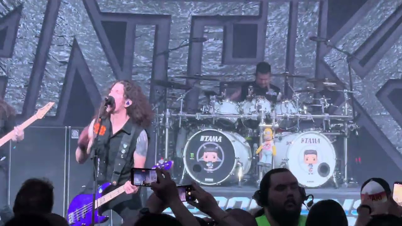 Anthrax “Got the Time” live in 70000tons of Metal 2026