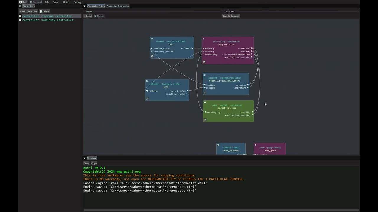 General Controls Engine Simple UI - Alpha