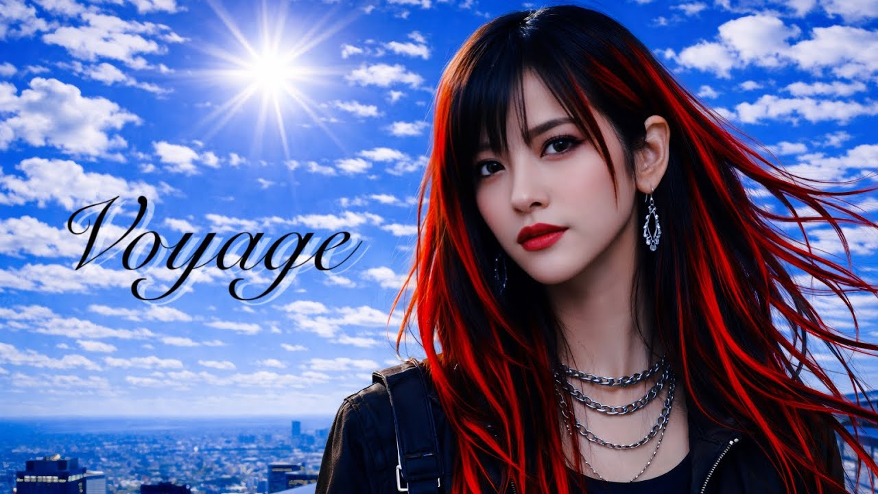 【作業用BGM】黒咲凛 - Voyage | まだ見ぬ未来へ走り続けるエモーショナルJ-ROCK
