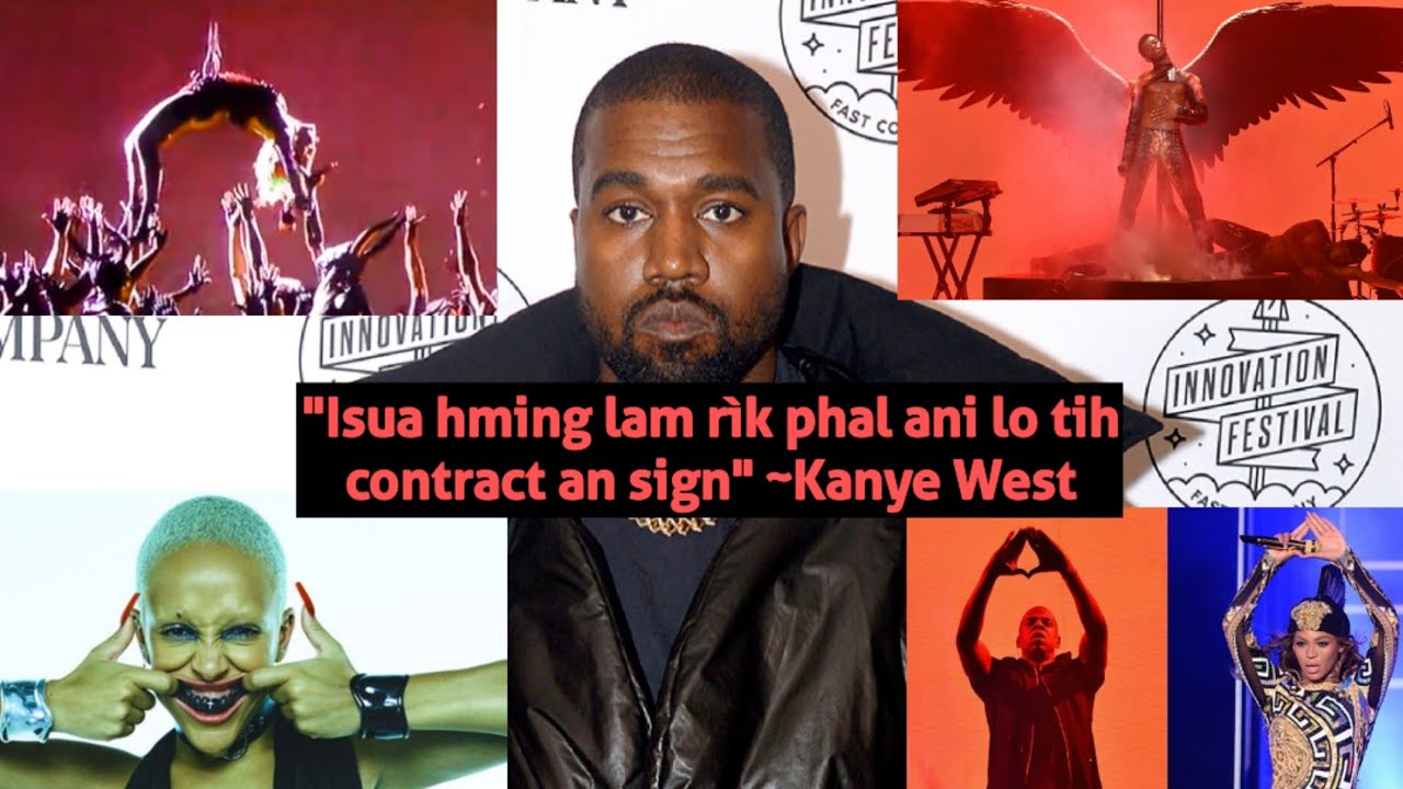 Kanye West an Milar zinga thlarau hralhna contract chungchang a sawichhuak!😳