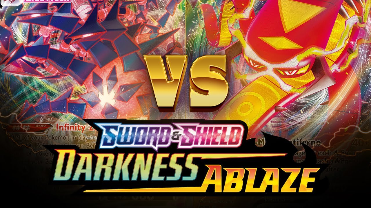 **NEW** Eternatus VMAX VS Centiskorch VMAX from Darkness Ablaze!