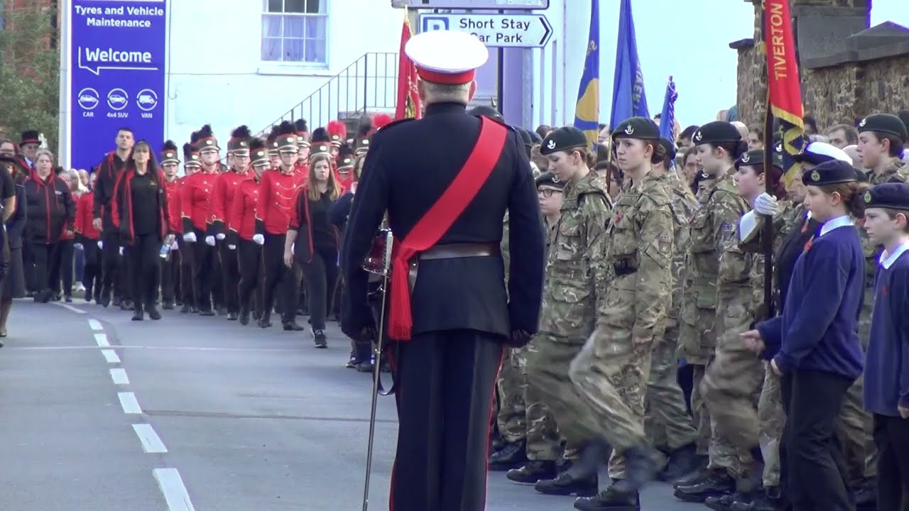 Tiverton Remembrance Sunday Parade 2024