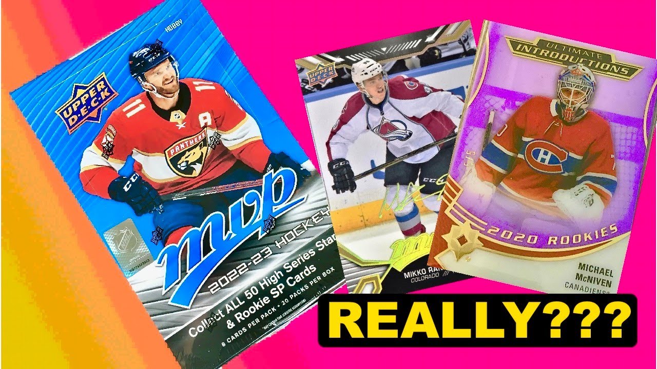THESE MISTAKES ARE BAFFLING - 2022-23 Upper Deck MVP Hockey Hobby Box Break #2
