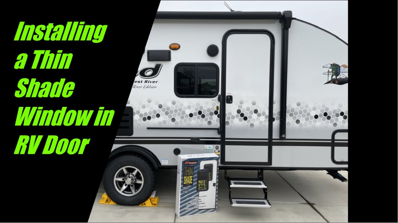 How to Cut a RV Door to Install a AP Products Thin (Slim) Shade Window and Great Tips- Step by Step