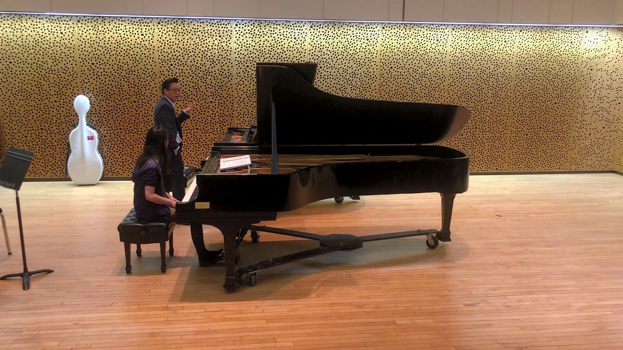 A Masterclass with Sang Woo Kang. Sophie Yang Plays Beethoven “Waldstein” Sonata