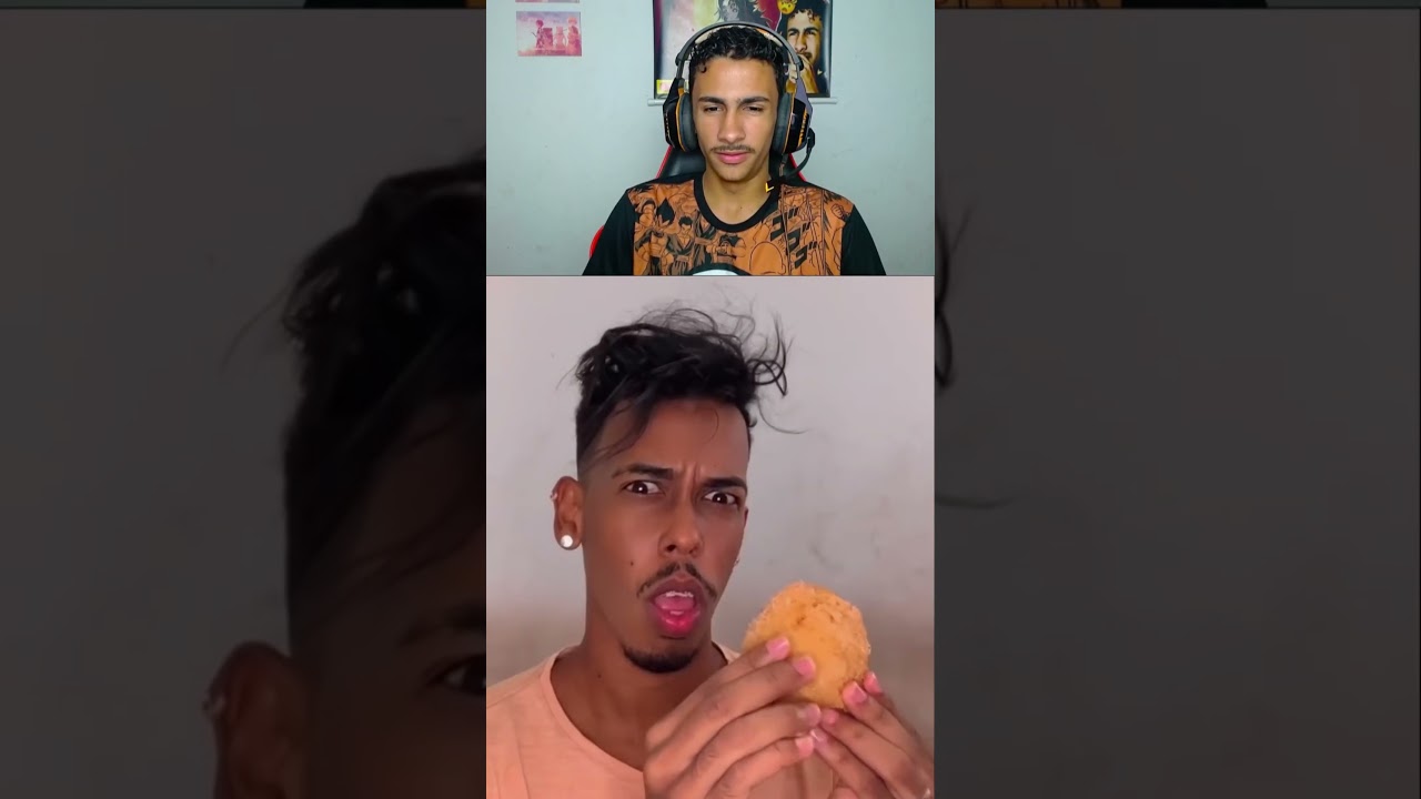 APRENDA A COMER DA FORMA ERRADA UMA COXINHA #shorts #humor #coxinha
