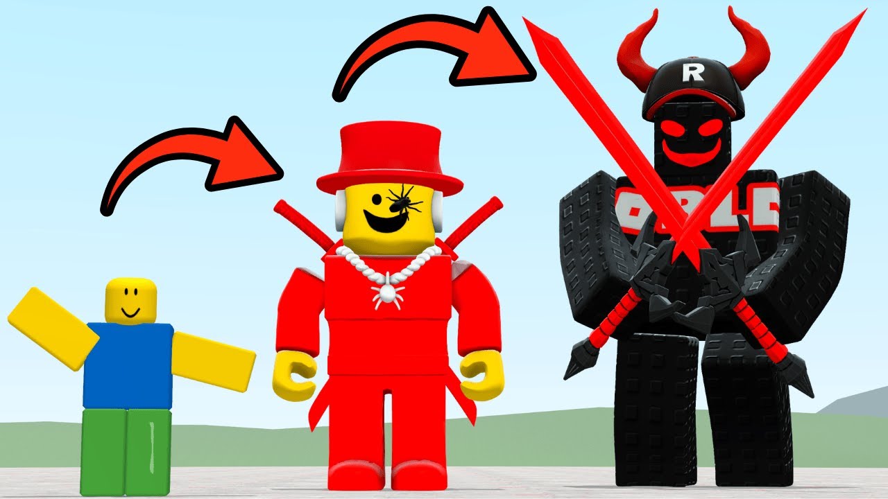 Новая эволюция Roblox: укради злого Сэмми-нуба из Brainrot в Garry's Mod
