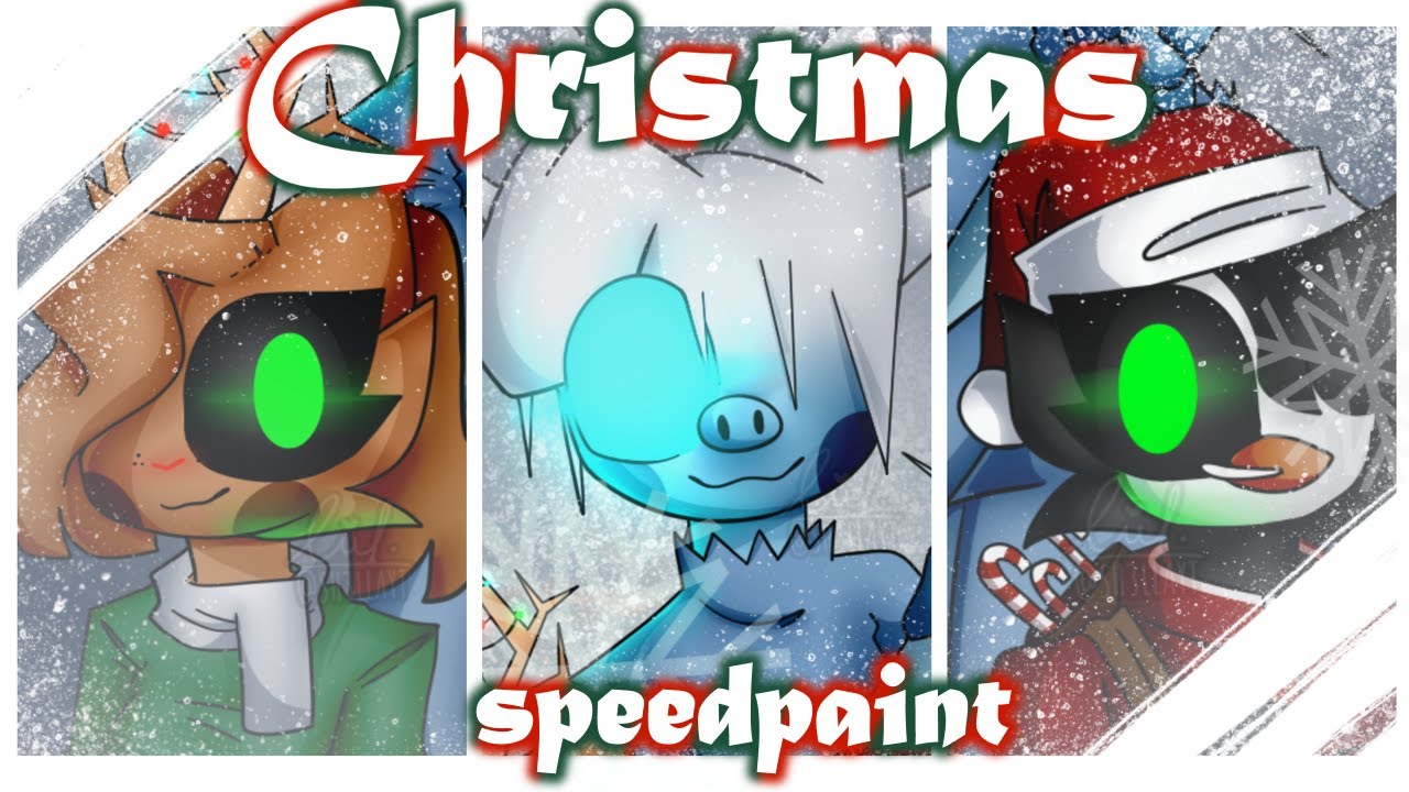 Merry Xmas! 🎄 | Piggy Christmas-themed speedpaint!