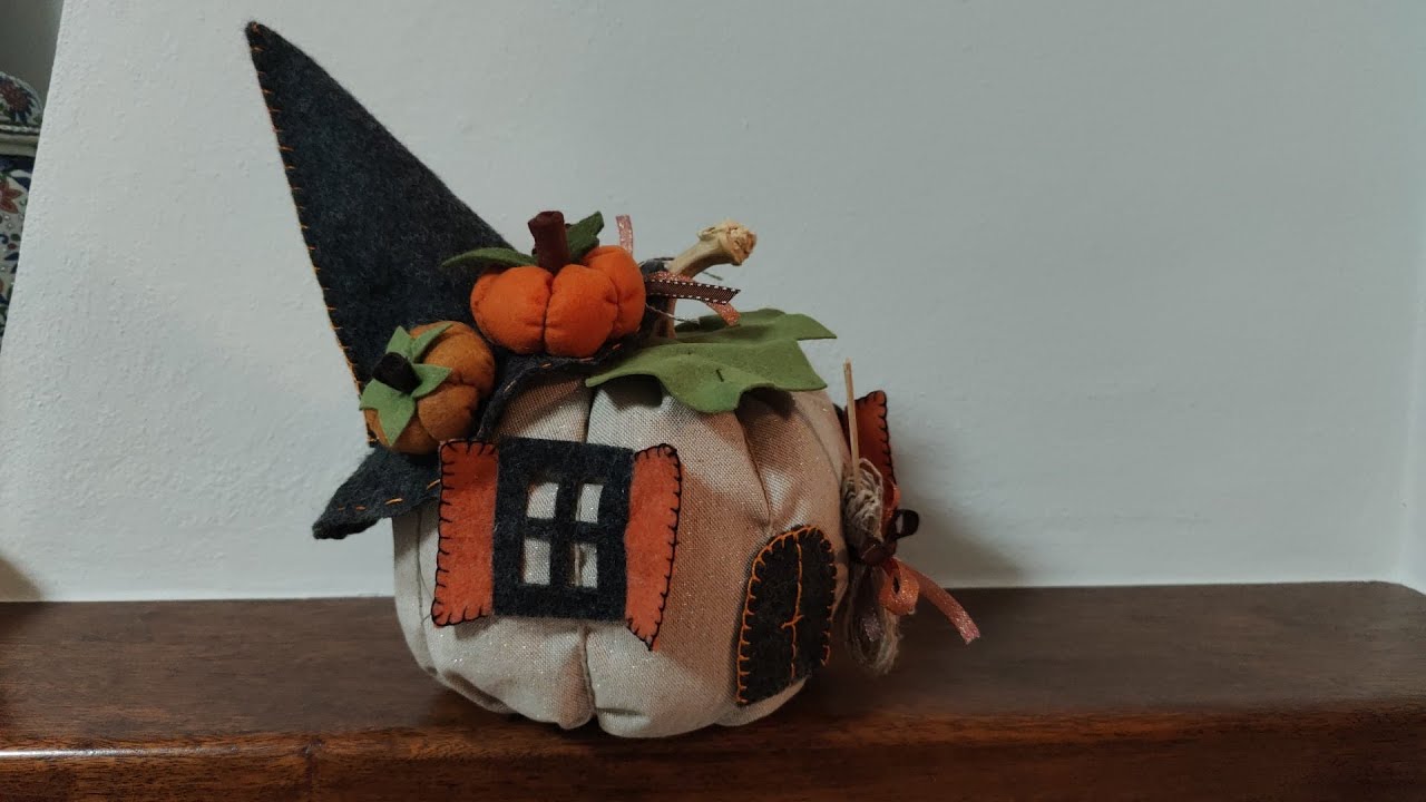 398🎀Zucca ferma-porta+modello GRATIS. Ago e colla