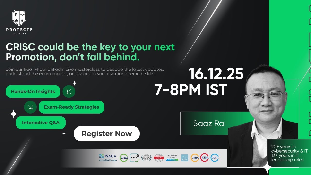 Want the Promotion Everyone’s Eyeing? CRISC Is Your Key!