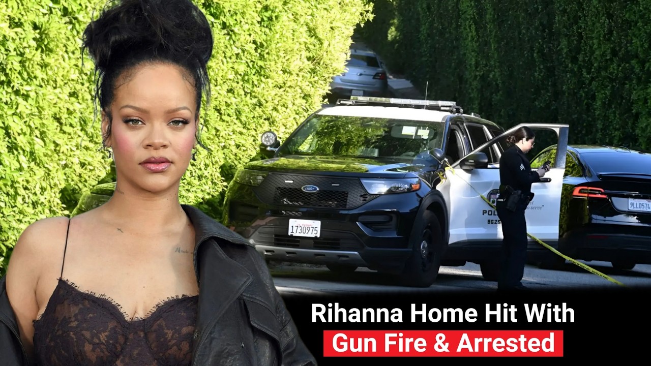 Rihanna Beverly Hills House Targeted in Shooting Police Arrest Suspect