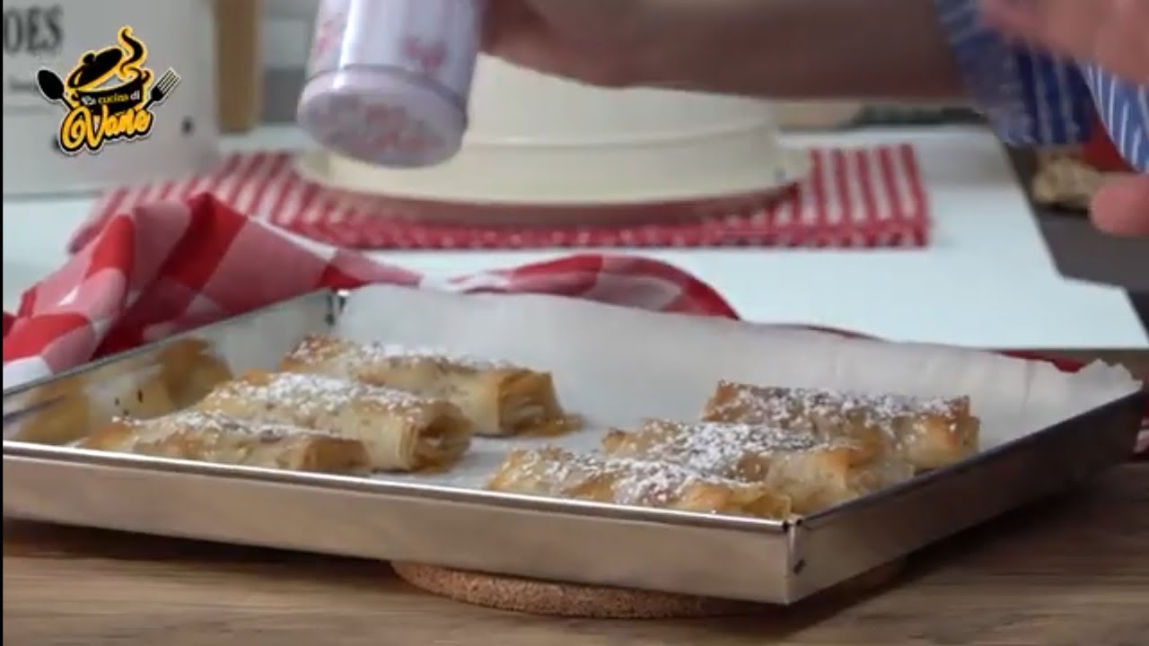 FAGOTTINI DI MELE CON LA PASTA FILLO