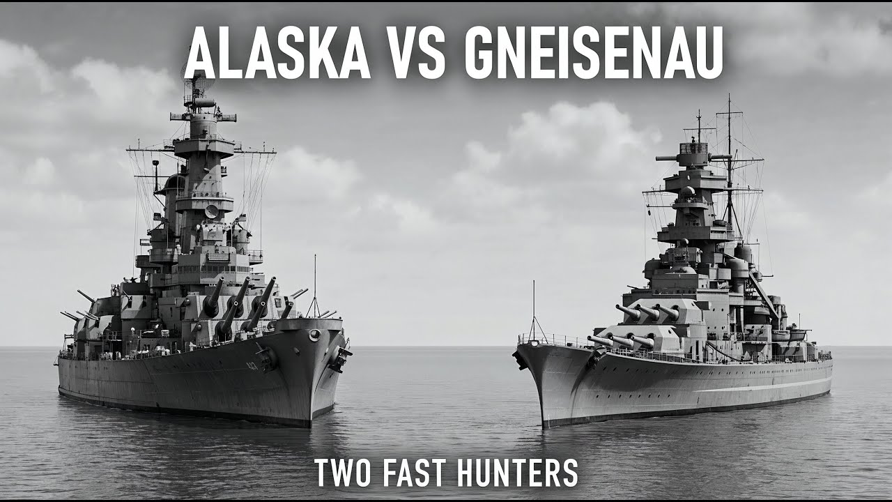 USS Alaska против Gneisenau — два быстрых охотника
