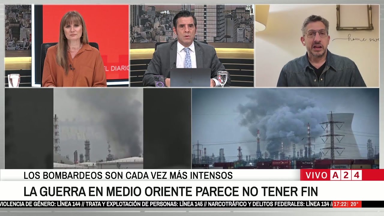 ⚠️ GUERRA EN MEDIO ORIENTE: SE INTENSIFICAN LOS BOMBARDEOS