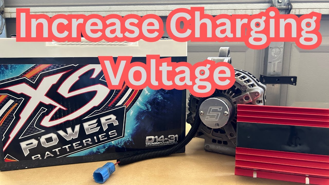 Increase Charging Voltage to 16V - new battery, alternator, and voltage boost harness
