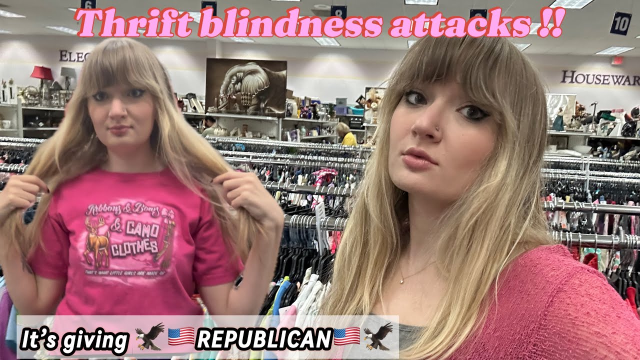 Thrifting isn’t always glamorous… (CHAOTIC summer thrift w me)