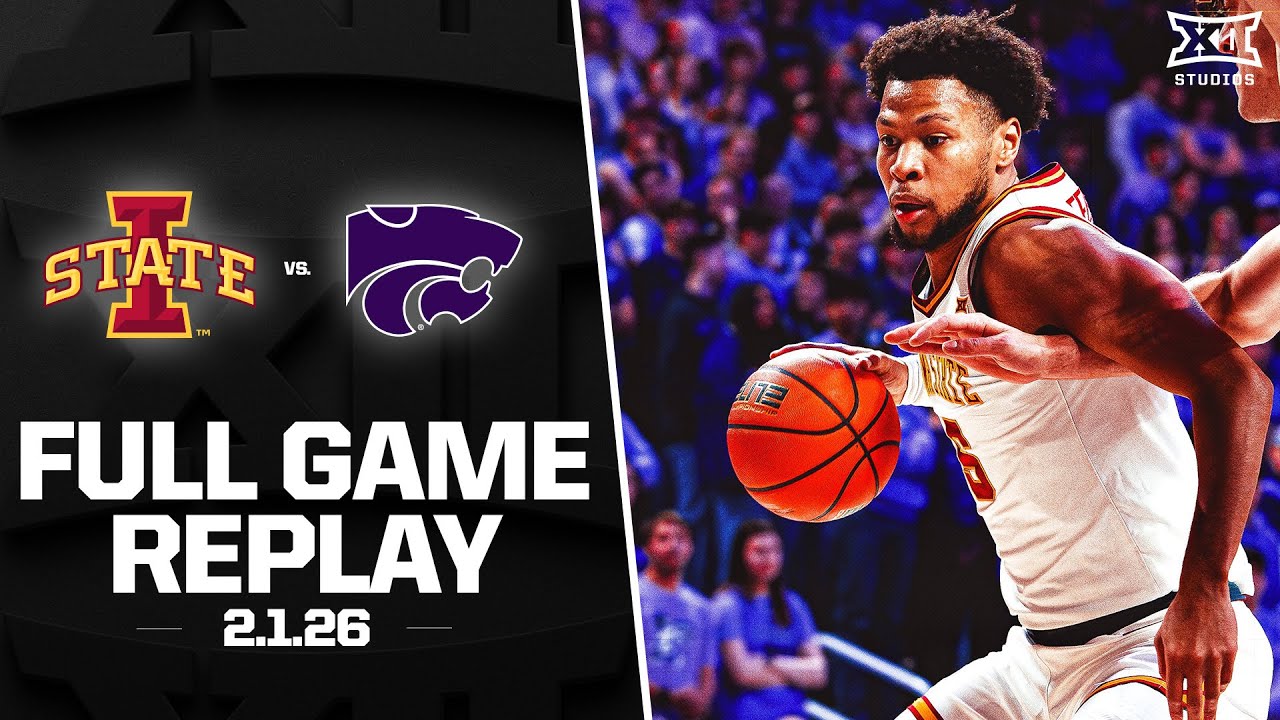 #8 Iowa State vs. Kansas State Full Game Replay (2.1.2026) | 2025-26 Big 12 Men's Basketball