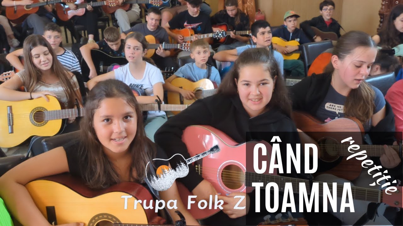 Trupa Folk Z - Când, toamna - repetiție Școala de Vară
